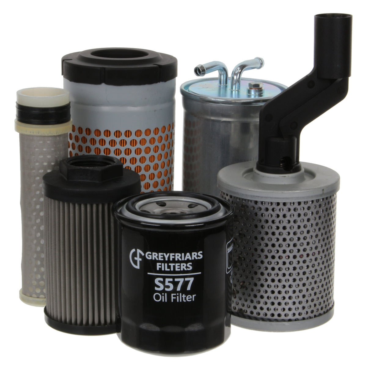 Filter Service Kit for Kubota KX 36-2 ALPHA Mini Excavator | Engine: Kubota | Serial No's: 58052 Onwards