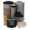 Filter Service Kit for Kubota K 008 Mini Excavator | Engine: Kubota D 722 BH Diesel thumbnail 2