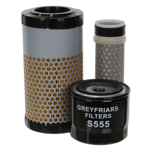 Filter Service Kit for Kubota U 50-5 Mini Excavator | Engine: Kubota D1803-CR-T-EW04 Diesel | Years: 01/2021 Onwards