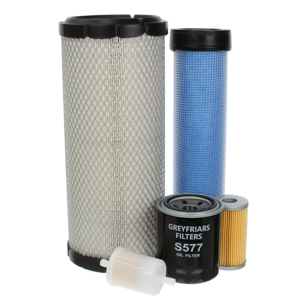 Filter Service Kit for Manitou 180 ATJ2 E3 Work Platform | Engine: Kubota V1505 Diesel (35HP/26KW) | Years: 01/2018 Onwards