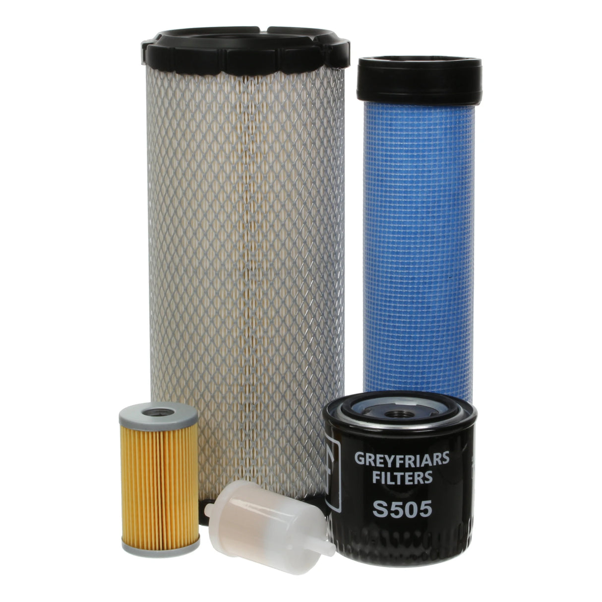 Filter Service Kit for Manitou MSI 25 T Series 2-E3 Forklift | Engine: Kubota V2403 T | Years: 1/2010 Onwards