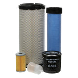 Filter Service Kit for Manitou MSI 35 T 4ST3A Forklift | Engine: Kubota V2403 T