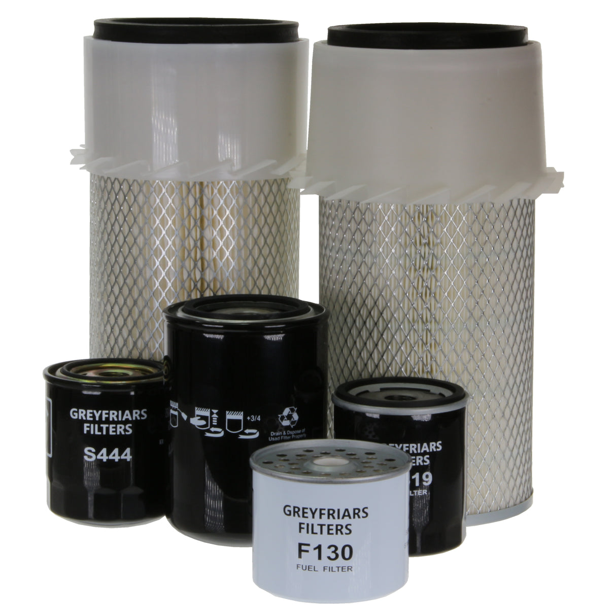 Filter Service Kit for Manitou 4 RM 20 HP Forklift | Engine: Perkins