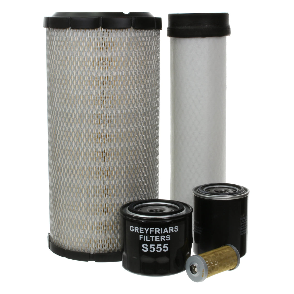 Filter Service Kit for Manitou MT 635 H Telehandler | Engine: Kubota V2607-DI-EU2 | Years: 1/2015 Onwards