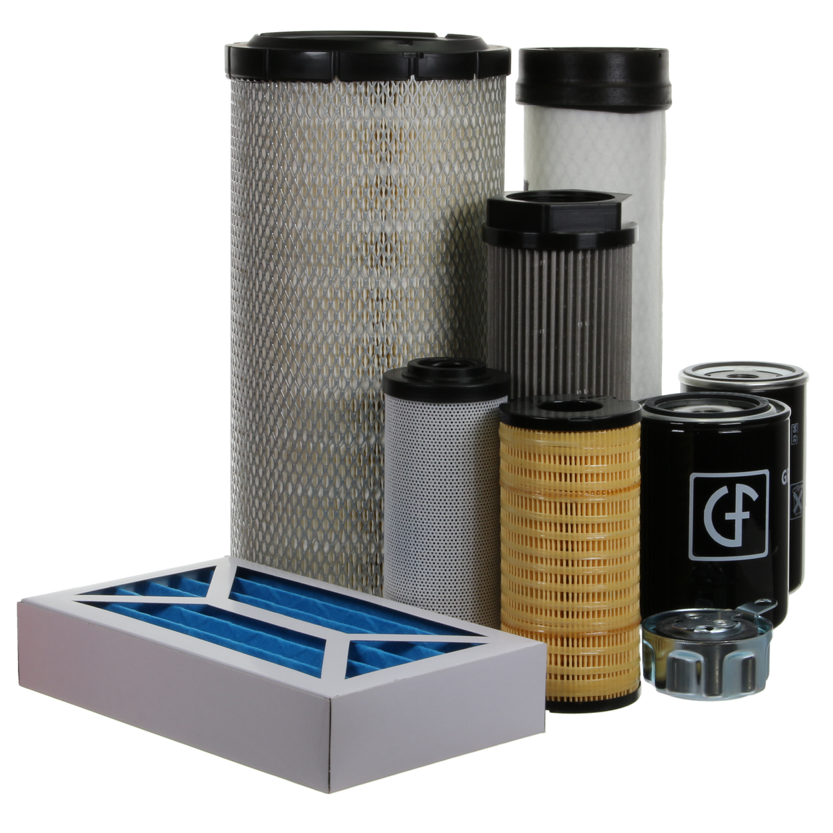 Filter Service Kit for Manitou MT 928 Series B-E2 Telehandler | Engine: Perkins | Years: 1/2006 Onwards