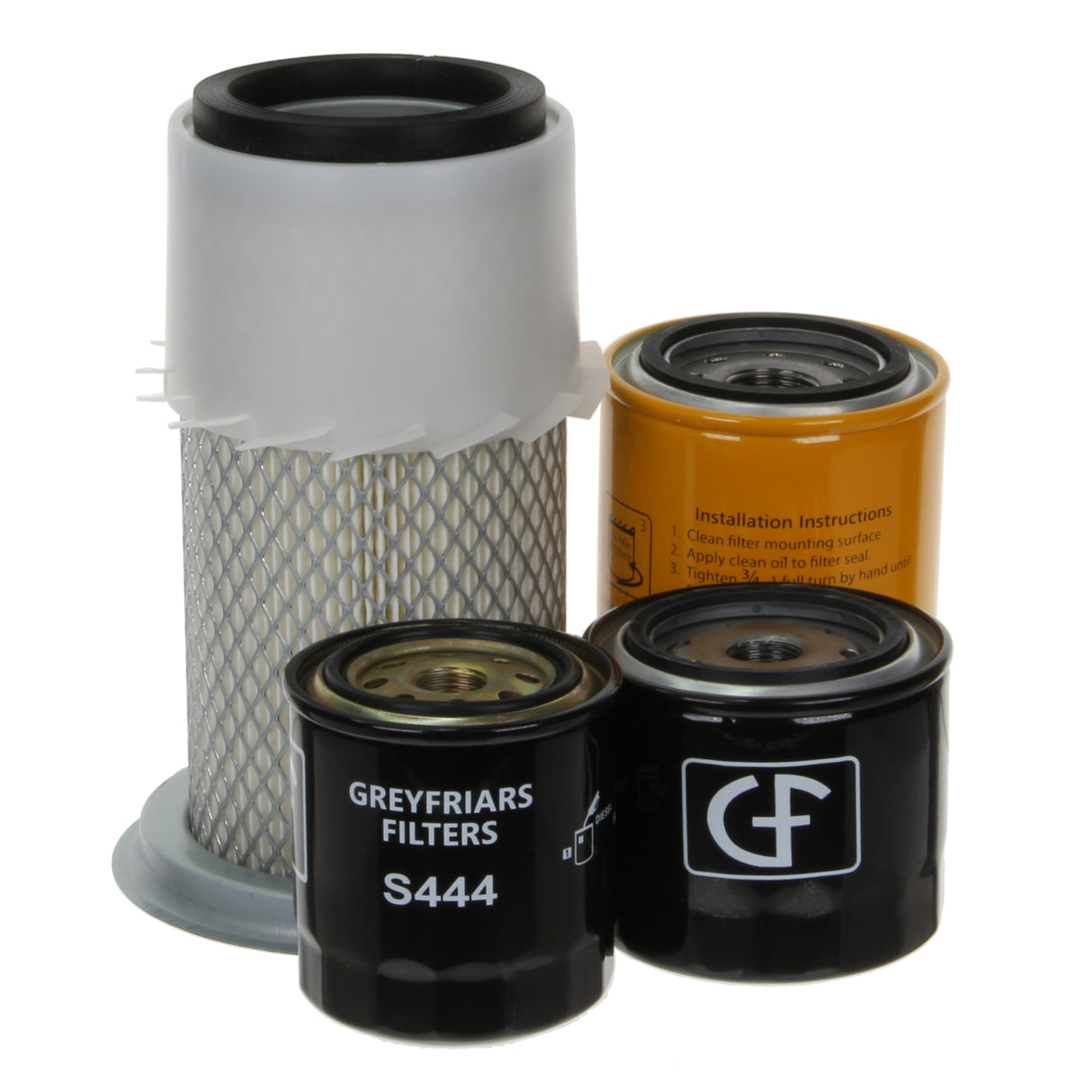 Filter Service Kit for Pel Job ED 2000 Mini Dumper | Engine: Perkins 103.13 KR