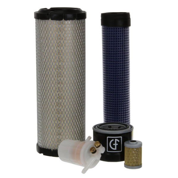 Filter Service Kit for Schaeff HR 14 Mini Excavator | Engine: Mitsubishi S4LY-162 KL | Years: 1/2003 Onwards | Serial No's: 1431 - 1815