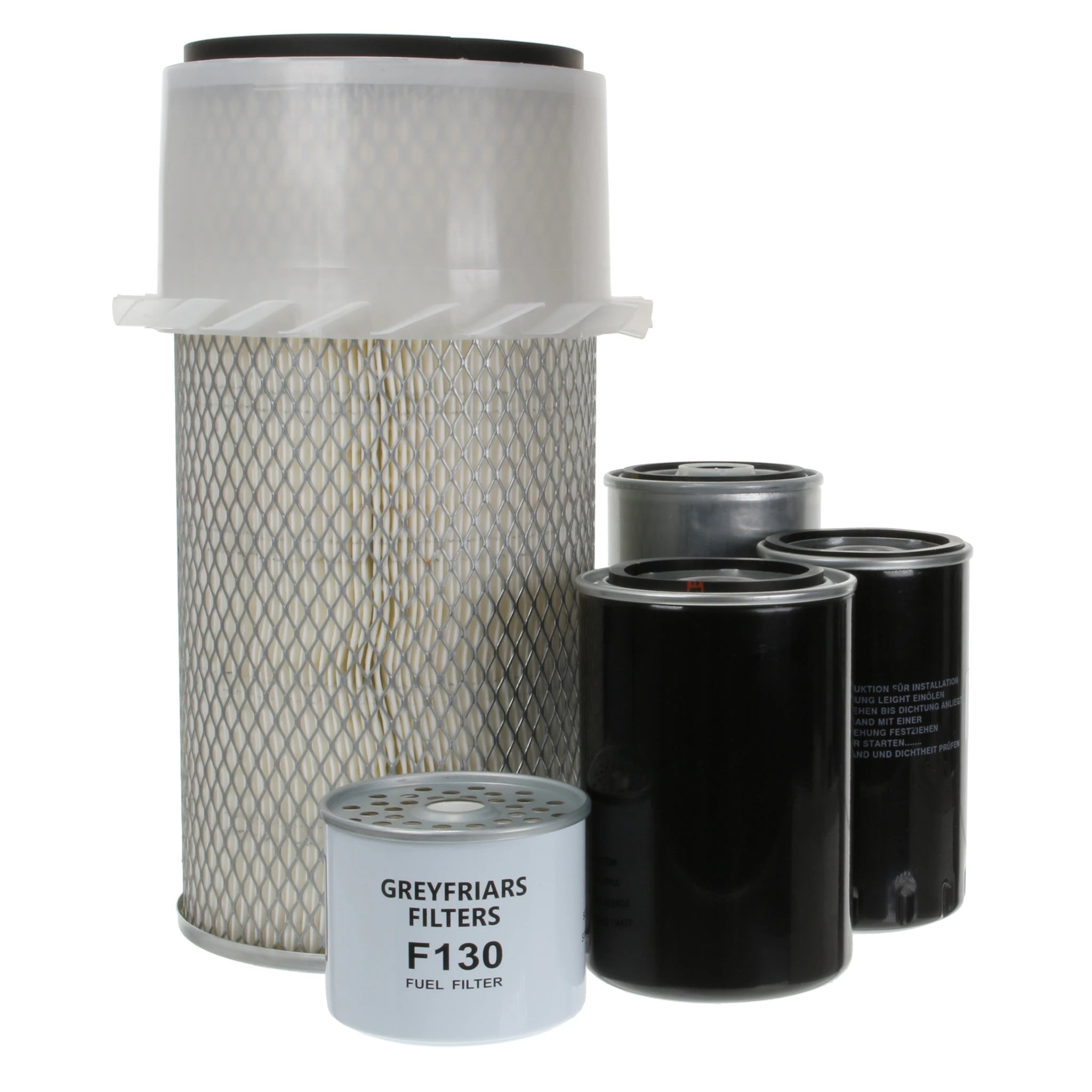 Filter Service Kit for Schaeff HR 30 Excavator | Engine: Perkins 4.236 ...