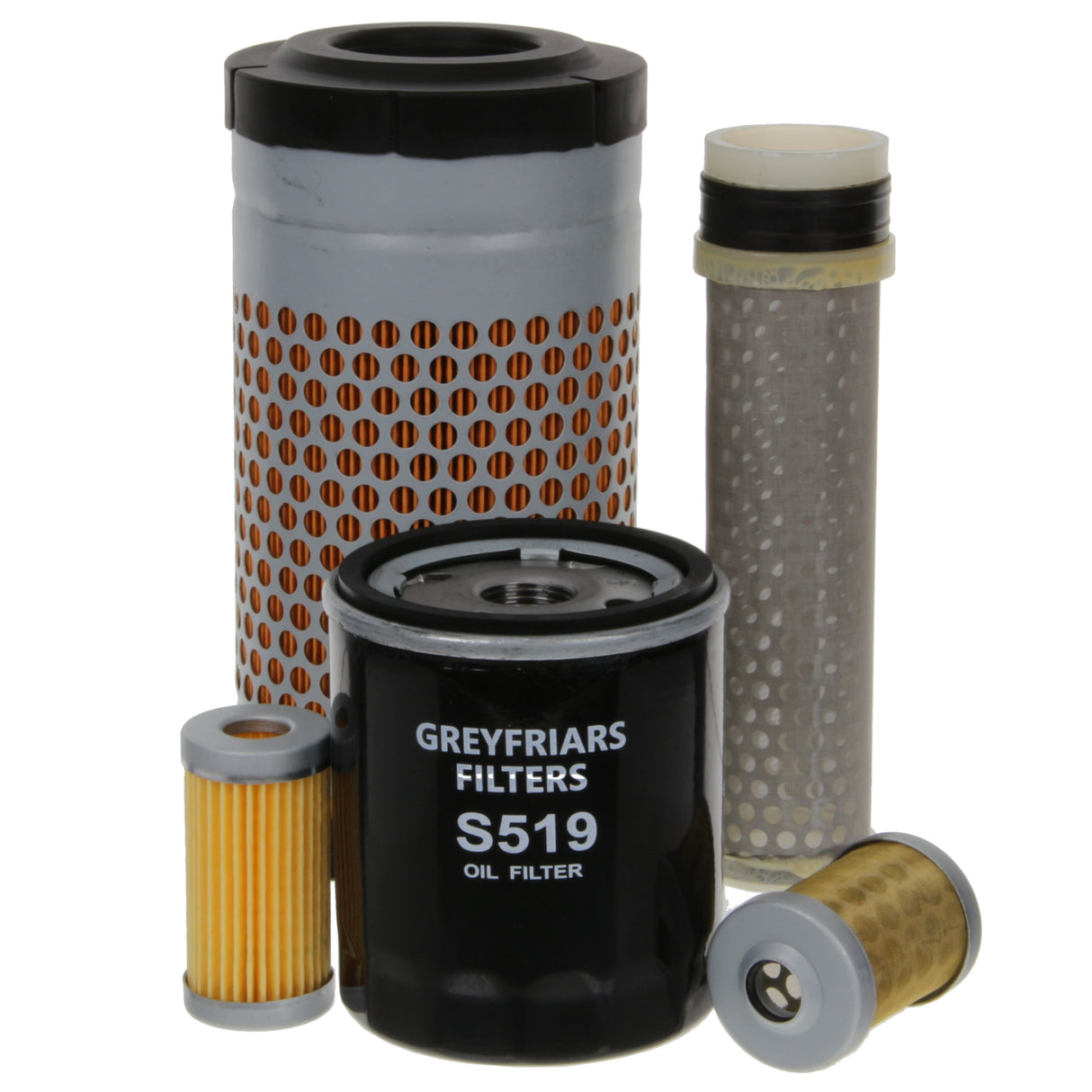 Filter Service Kit for Shibaura SX 24 HST Tractor | Engine: Shibaura