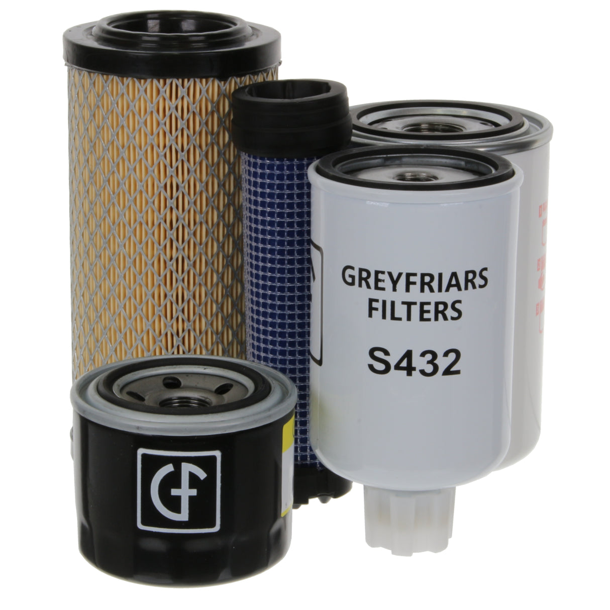 Filter Service Kit for Toro GROUNDMASTER 3500 D Lawnmower | Engine: Kubota D 1105 Diesel | Years: 1/2019 Onwards