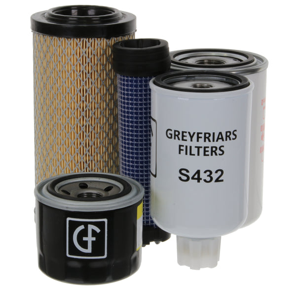 Filter Service Kit for Toro GREENSMASTER 3100 D Lawnmower | Engine: Kubota D1105 | Years: 1/2010 Onwards