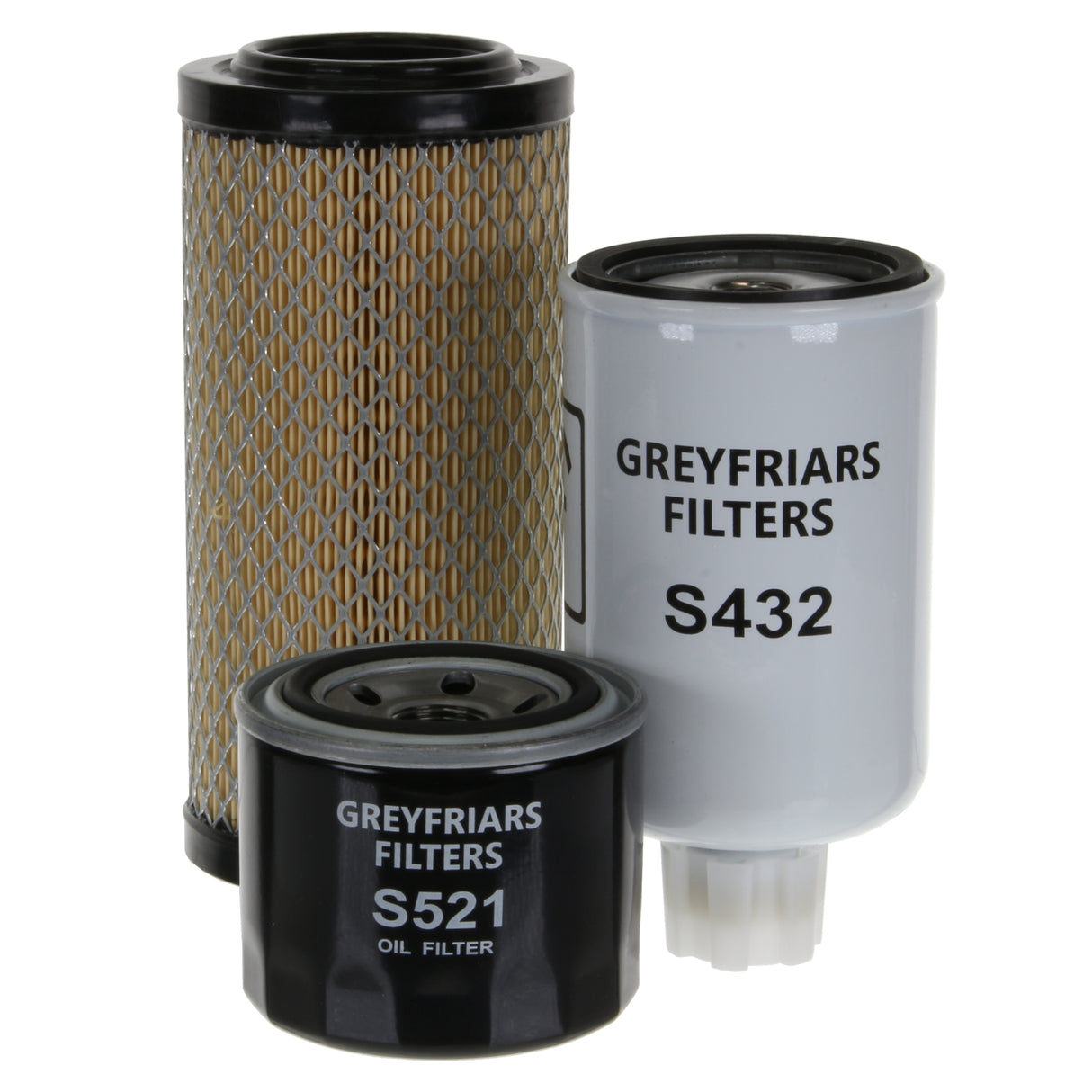 Filter Service Kit for Toro REELMASTER 3555 D Lawnmower | Engine: Kubota (24HP/18KW)