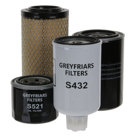 Filter Service Kit for Toro REELMASTER 3555 D Lawnmower | Engine: Kubota (24HP/18KW)