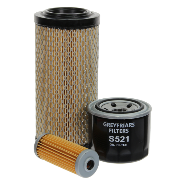 500 Hour Filter Service Kit fits John Deere Gator XUV 850D, 855D| Engine: Yanmar 3TNV70