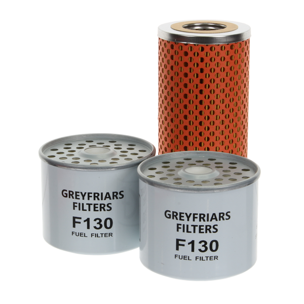 500 Hour Filter Service Kit fits Massey Ferguson 135 with 3 Cylinder Perkins