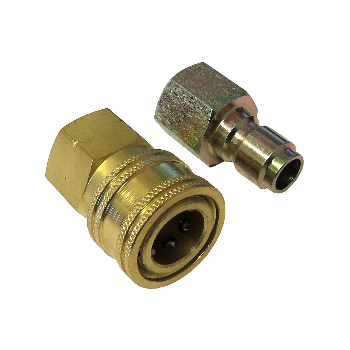 Brass Quick Release Coupling Sets 3/8"