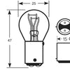 12V 21/5W BAY15D Bulb thumbnail 1