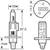 12V 55W P14.5S H1 Bulb thumbnail 1