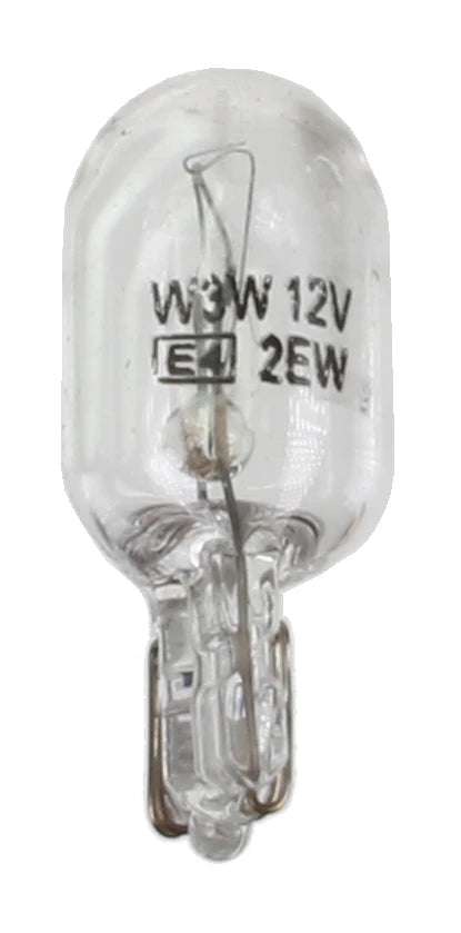 12V 3W W2.1 x 9.5D Capless Bulb