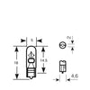 24V 1,2W W2 x 4.6D Capless Bulb thumbnail 1
