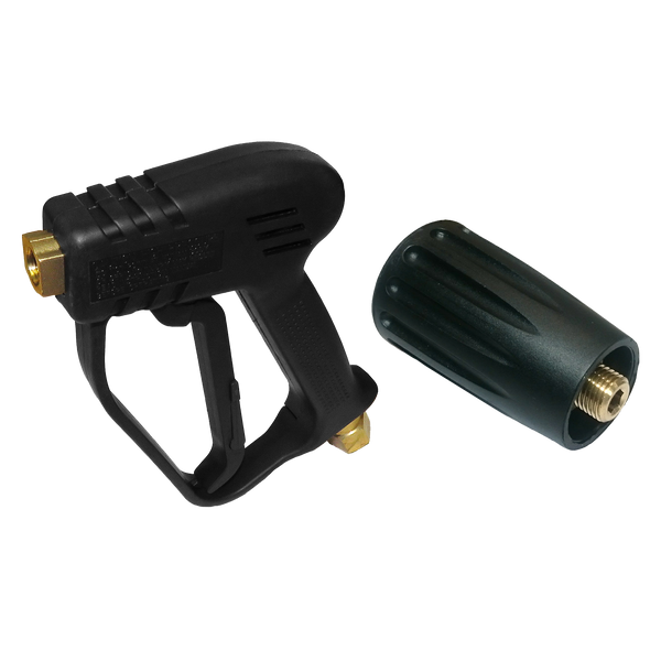 Pressure Washer Trigger Gun with 1/4" BSPM Quick Release Head & Swivel