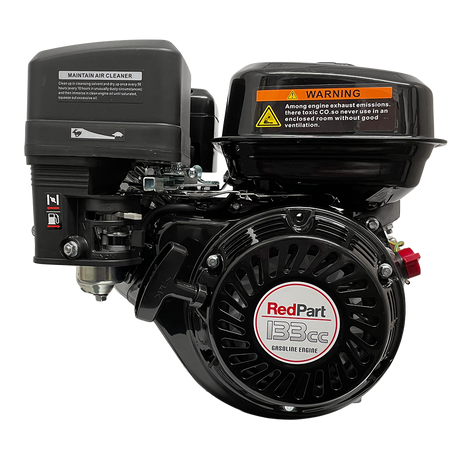 RedPart G120 Engine, 3.5HP - 4.0HP, 3/4" (19mm) Parallel Shaft, Recoil Start