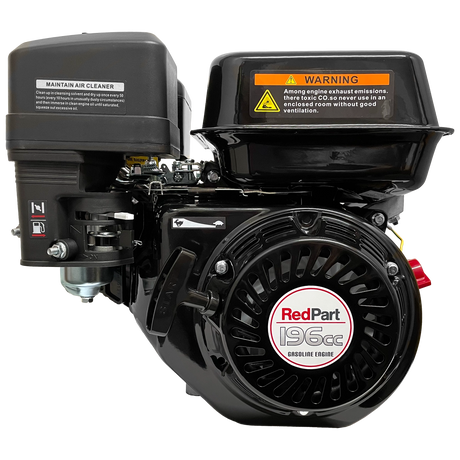 RedPart G200 Engine 5.5HP - 6.5HP, 3/4" (19mm) Parallel Shaft, Recoil Start
