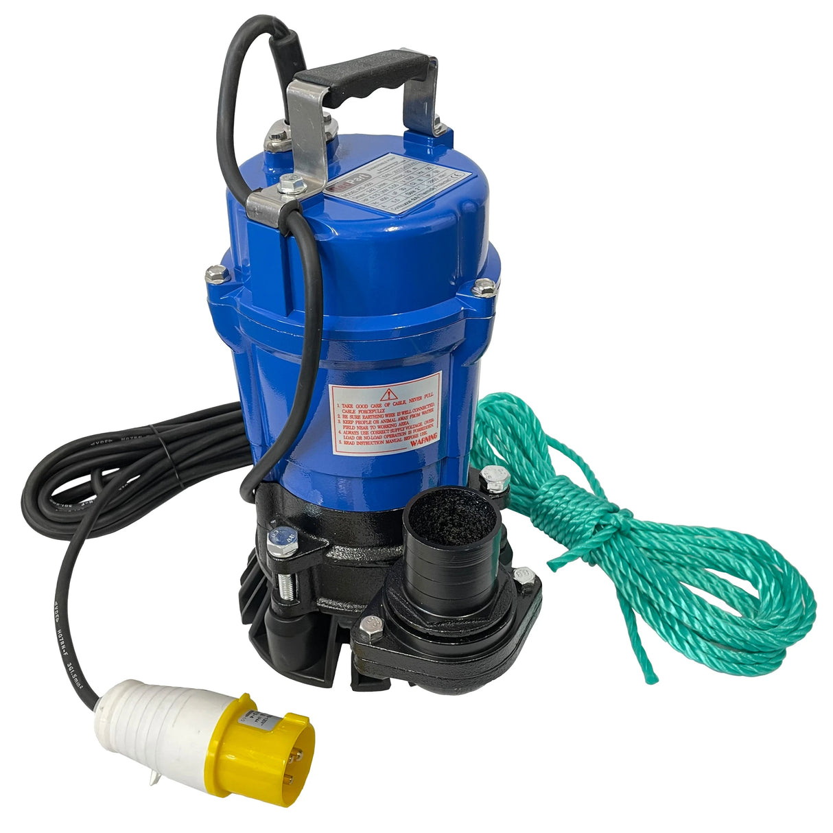 110V 50HZ 2" (50mm) Submersible Pump (Manual) with Lowering Rope