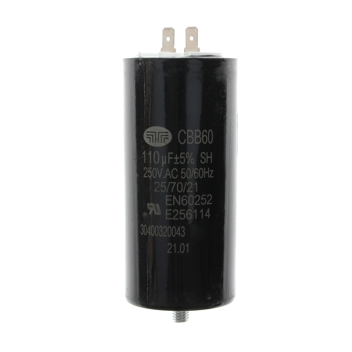 110UF 110V Capacitor fits Belle Mini Mix 150 Cement Mixer Replaces 70/0136 (July 1999+)