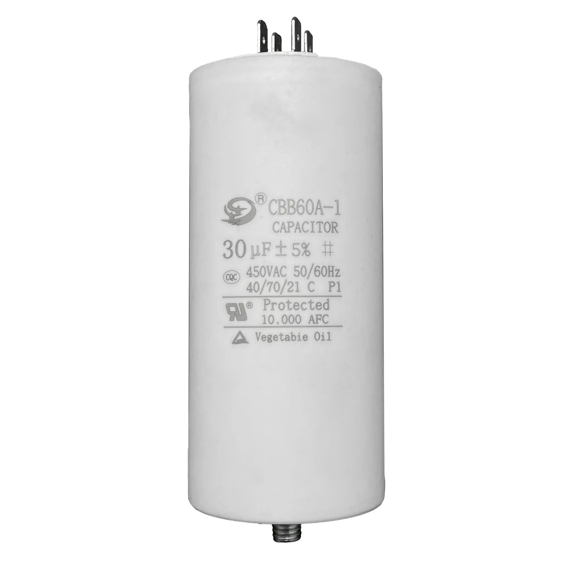 30UF CBB60 Electric Motor Capacitor 50/60Hz