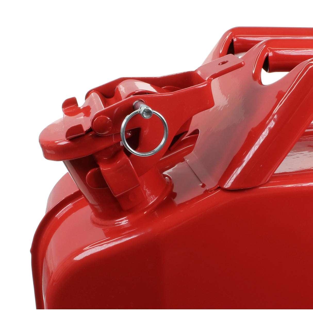 Heavy Duty Red Jerry Can 20 Litre (0.6mm Steel)