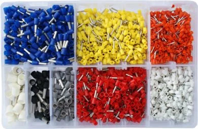 Assorted Cord Ends (German) Qty 2600