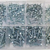 Assorted Self-Drilling Hex Head Self Tapping Screws (Qty 240) thumbnail 1