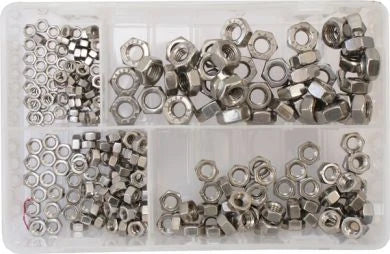 Stainless Steel Nuts M5-M10 (Qty 250)