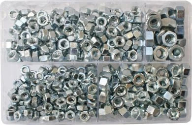 Steel Nuts 1/4