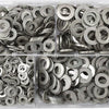 Assorted Flat Washers Light M5-M12 BZP (Qty 1000) thumbnail 1