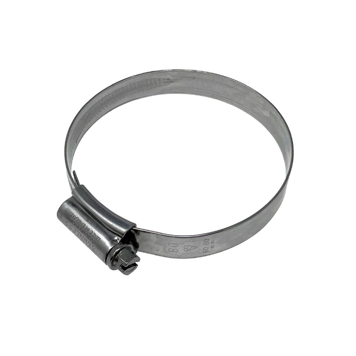 60 - 80mm Stainless Steel Hose Clip