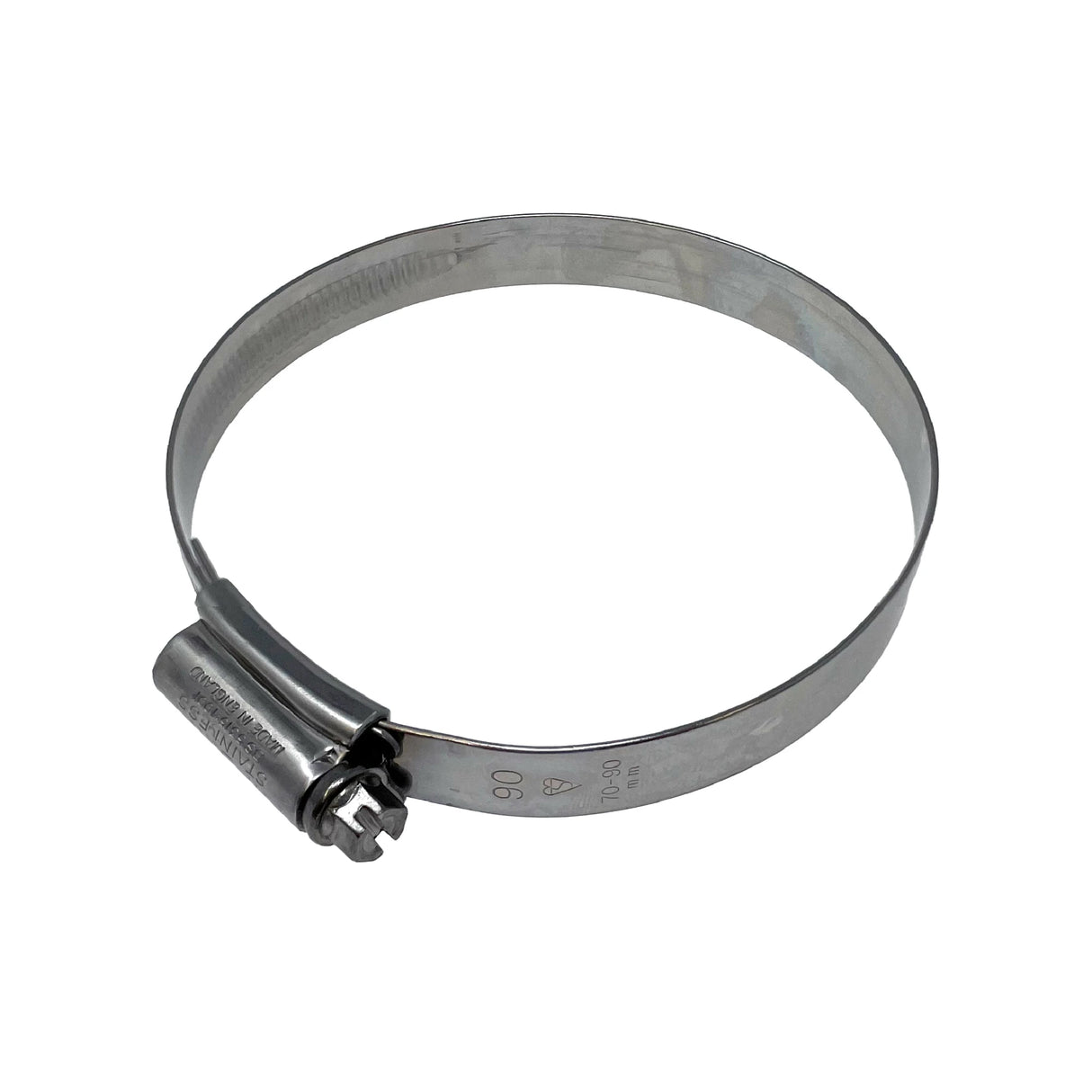 70 - 90mm Stainless Steel Hose Clip