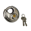 Stainless Steel Pad Lock - 70mm Diameter thumbnail 1