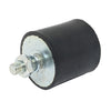 Rubber Mount Male/Female 50 x 50mm M10 Thread thumbnail 1