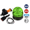 VisionRed Seat Belt and 1/2 Lens 3 Bolt Beacon with Green Lens thumbnail 1