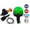Vision Red CLASSIC Flexi Seat Belt Kit - Includes 12/24V Green Flexible Stem Beacon & Retractable Seatbelt with Microswitch thumbnail 1