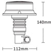 VisionRed Ultra Low Profile Amber LED Beacon Flexible thumbnail 2