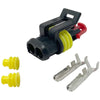 2 Way Female SuperSeal Connectors (Suitable for 0.5-1.5mm²) thumbnail 1