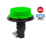 Vision Red Eco Flexible Stem / Pole Mount LED Beacon - GREEN