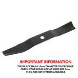 Flymo 13" Lawnmower Blade Fits RE32, RE320, Venturer 320 (15mm Centre Hole)