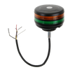 Vision Red Dual Lens Single Bolt LED Beacon - Amber/Green thumbnail 4