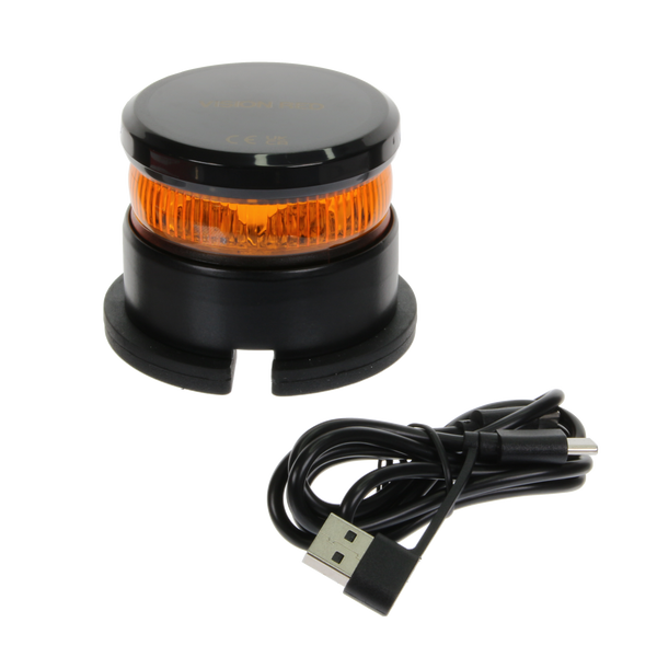 VisionRed Rechargeable Beacon / Warning Light - V16 Compliant