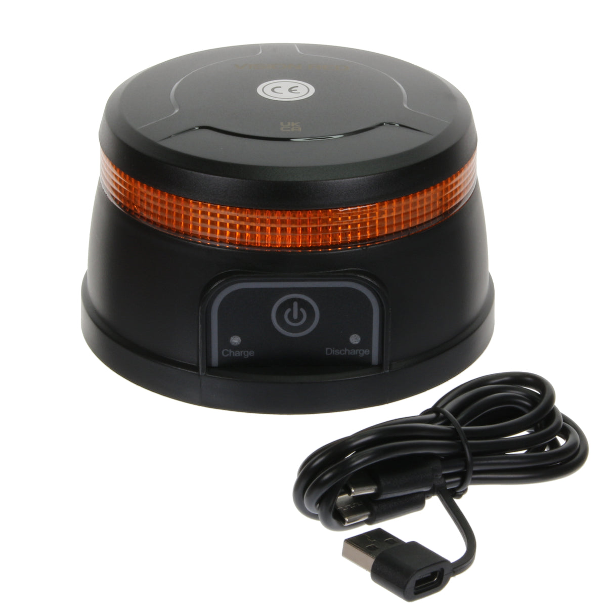 VisionRed Rechargeable Beacon / Warning Light 5V-12V 24 LED