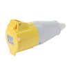 110V 32 Amp (Yellow) Coupler Trailer Socket thumbnail 3